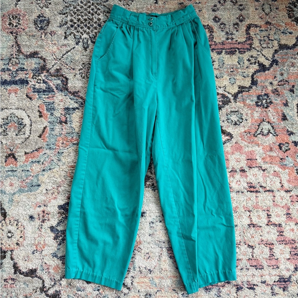 Vintage Green Pants